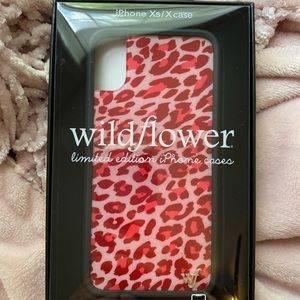 iphone X wildflower phone case